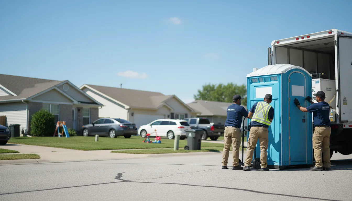 Standard Porta Potty Rentals in Hannibal, MO near me